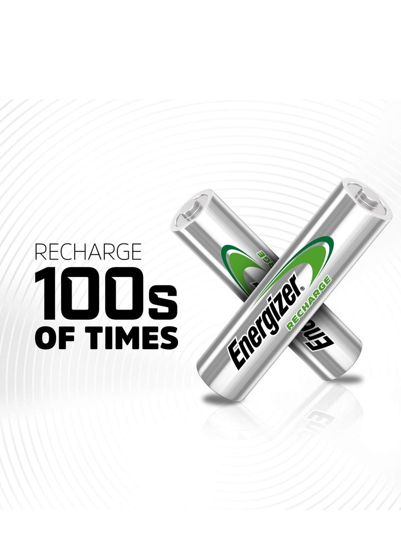 Energizer - Energizer Rechargeable Batteries AAA 4pcs - Image 1