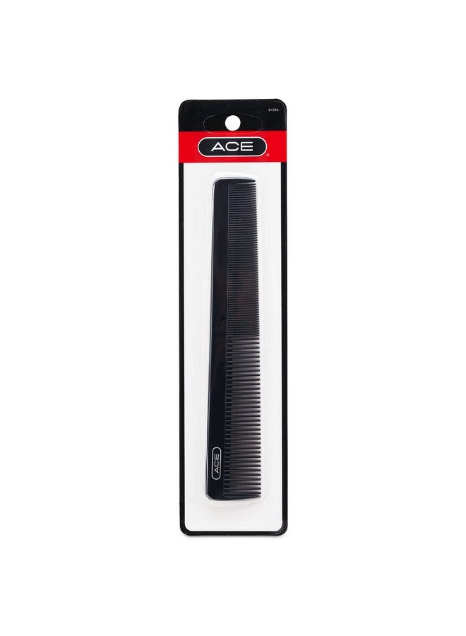 Goody GOODY ACE ACE All Purpose Hair Comb - 7 Inch, Black - Great for All Hair Types - Fine Comb Teeth for Thin to Medium Hair,61286, 1 Count (Pack of 1)  - Image 1