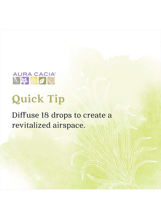 Aura Cacia Essential Oil, Inspiring Lemongrass, 0.5 fluid ounce, Packaging May Vary - Image 5