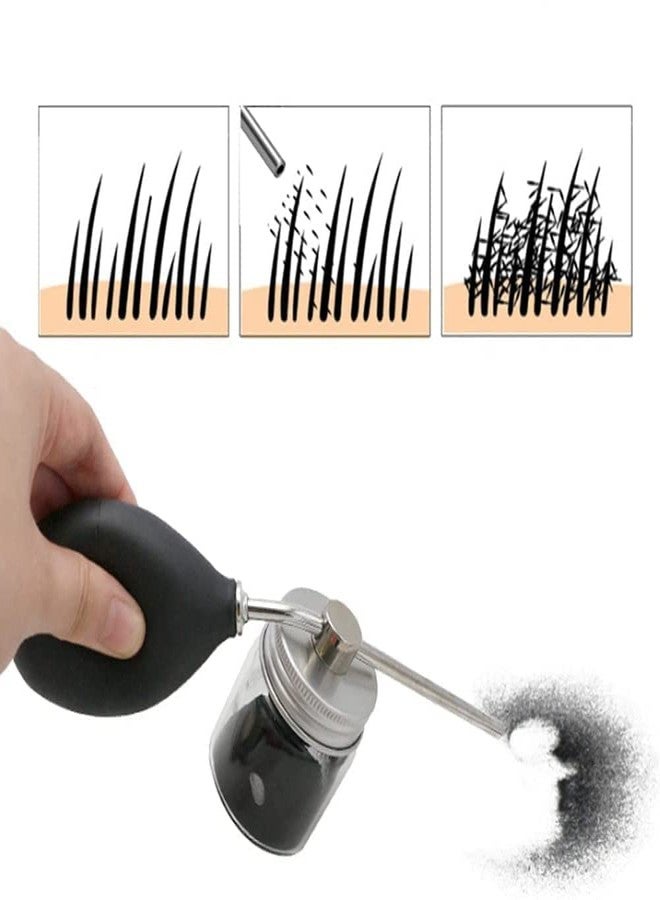 BOXO Hair Fiber Applicator Pump with Bottle to Instantly Thicken Thinning Hair for Men and Women - Image 4