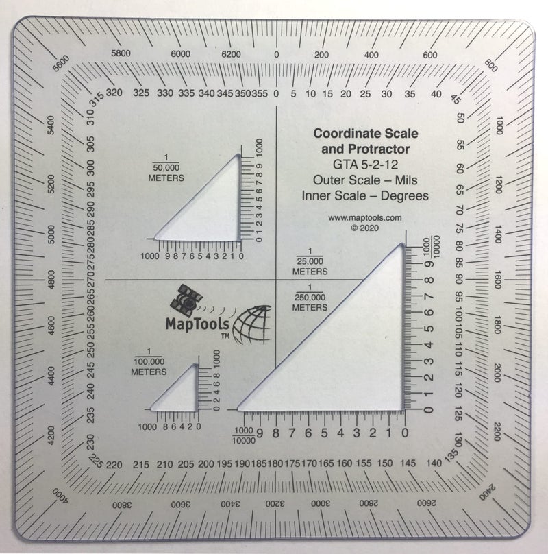 MapTools Military Style UTM/MGRS Coordinate Scale - Image 1