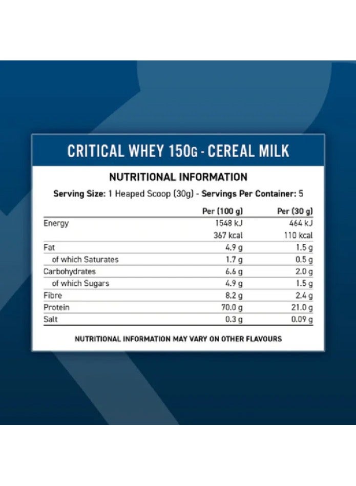 Applied Nutrition Applied Nutrition Critical Whey Advanced protein Choco Bueno Flavour150 g  - Image 2