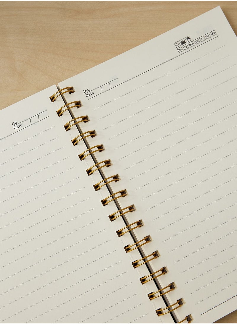 AURORA - A5 Black Space Notebook - Image 1