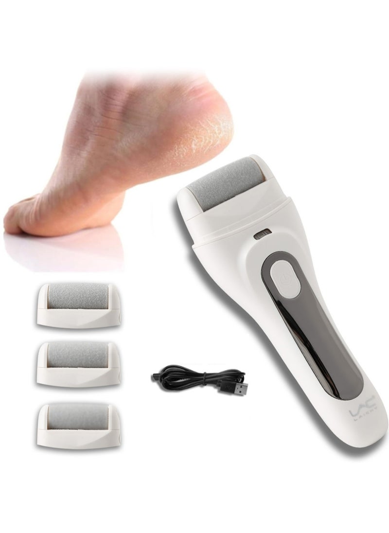 LAC LAICHY Electric Grinding Pedicure Tools 3 Speed  3 Roller Foot File for Heels Professional Foot Care Tool  LCD Display Dead Hard Skin Callus Remover  - Image 1