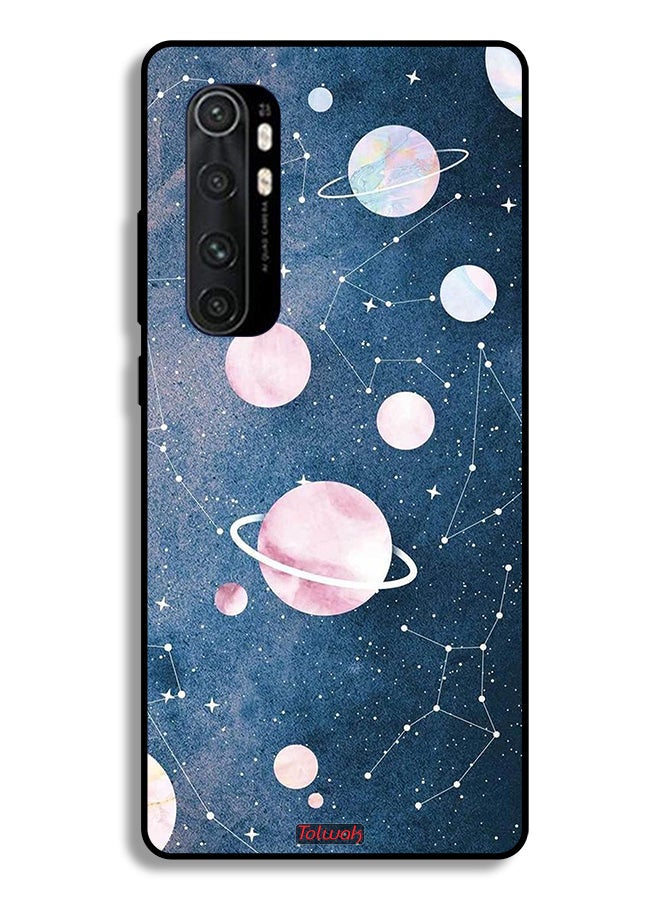 Tolwak Xiaomi Mi Note 10 Lite Protective Case Cover Space Art - Image 2