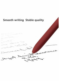 Y&D 0.5 Gel Pen, Cute Kawaii Pens, Boxed Office Fine Point Signing Retractable Rolling Ball Quick-dry Ink Black Smooth Writing for School Home, 5pcs (Retro Colors)  - Image 4