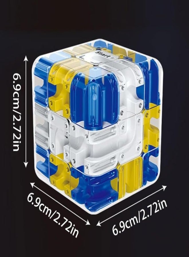 Wisik enterprise 3D Rolling Ball Maze Cube, 3D Maze Cube for Improve Spatial Recognition and Cultivate Logical Thinking, Large Labyrinth Puzzles Cube to Engaging Brain Teaser Toy (1) - Image 4