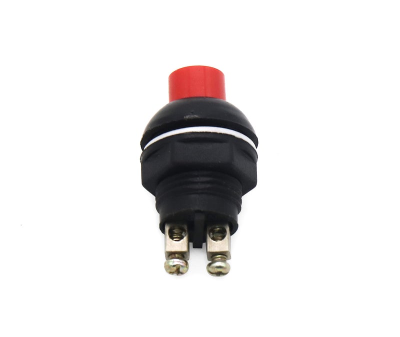 Electronicspices Electronic Spices Push Button Horn Switch Round OFF-ON 1A/125V 2PIN Pack of 5 - Image 3