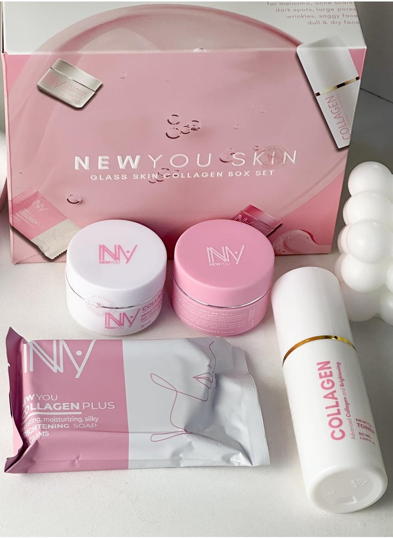 New You Skin Glass Collagen Box Sets  - Image 4