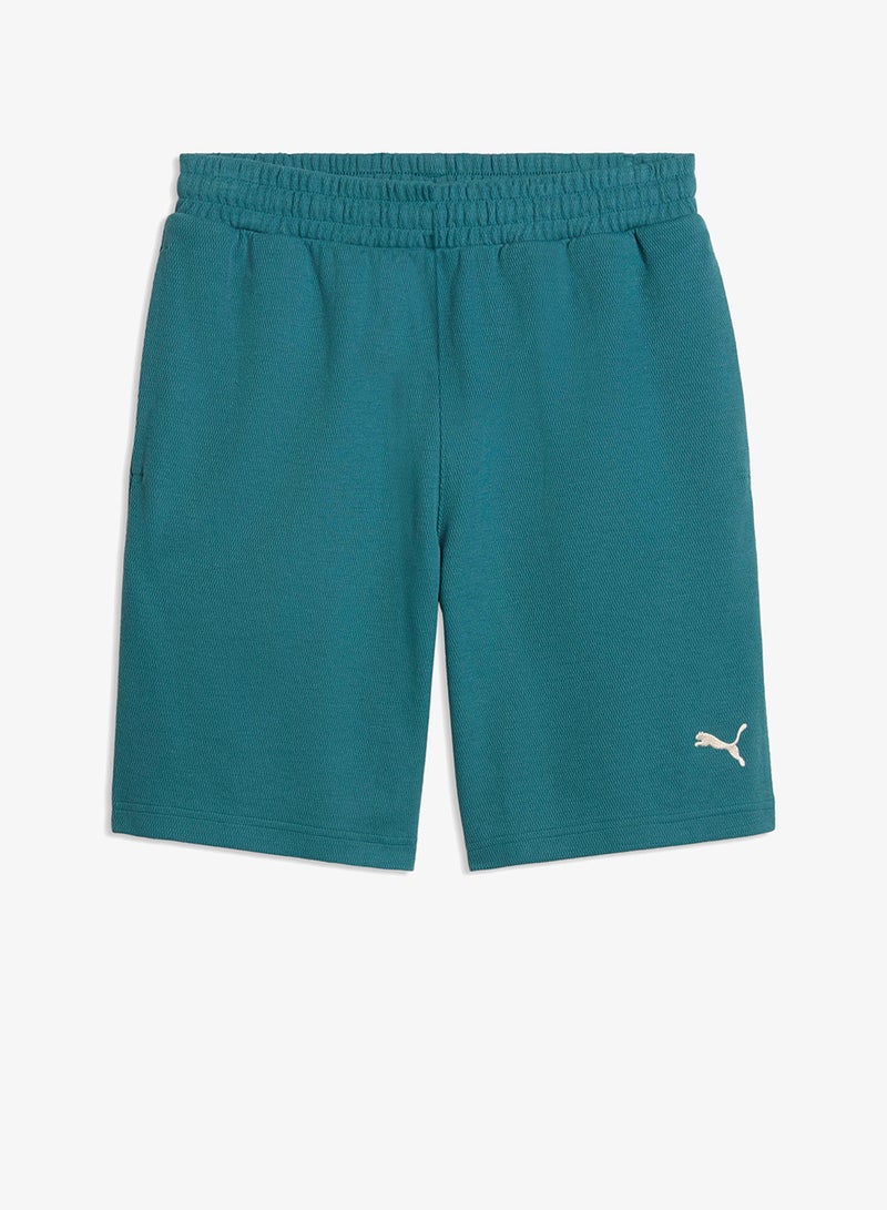PUMA 9" Essential Elevated Relaxed Shorts - Image 4