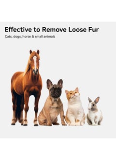 Meetion Cat Brush for Shedding and Grooming, Self Cleaning Slicker Brush for Short or Long Haired Cats, Pet Dog Hair Brush for Puppy Kitten Massage Removes Loose Undercoat, Mats, Tangled Hair, Shed Fur  - Image 2