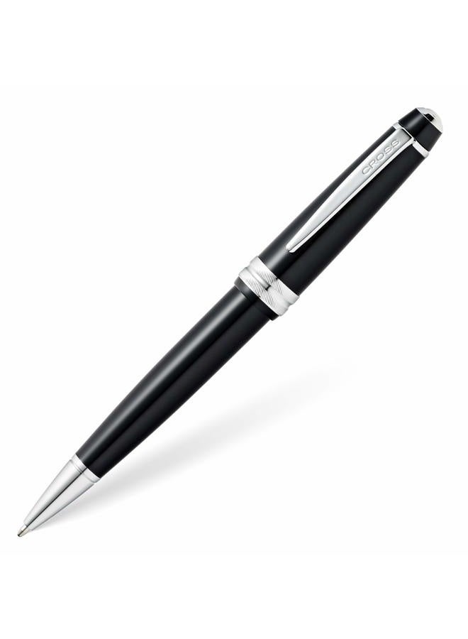 Cross Bailey Light Glossy Black Resin Ballpoint Pen - Image 1