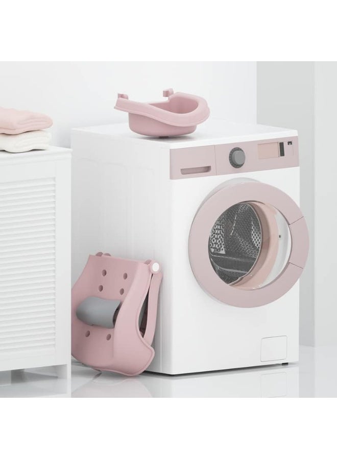 Lizipai Adjustable Children Shampoo Chair for 3-10 Year Old Bathing Seat Tub Collapsible with Prevent Wet Clothes Design - Image 4