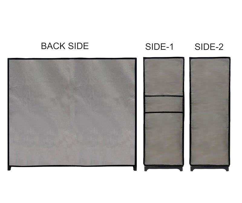 PHILOSHOP PHILOSHOP Multipurpose Collapsible 8 layers Tom Jerry Printed Shoe Rack Grey - Image 2