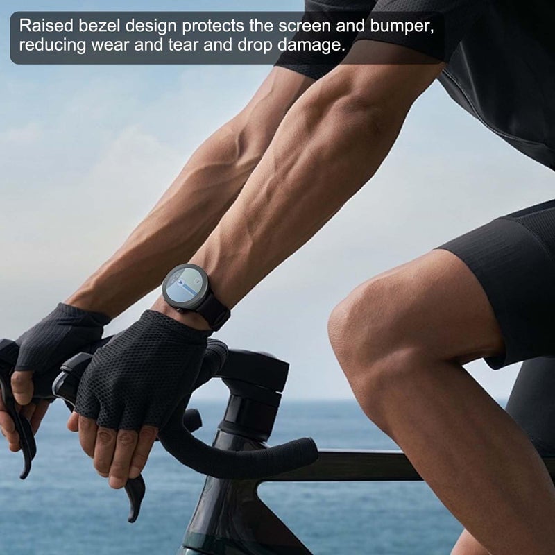 Wisely Protective Bezel Ring Compatible For CMF Nothing Watch Pro 2 Smartwatch Metal Flat Ring Bezel Guard, Anti Scratch Bumper Full Coverage Watch Protector-Grey - Image 5