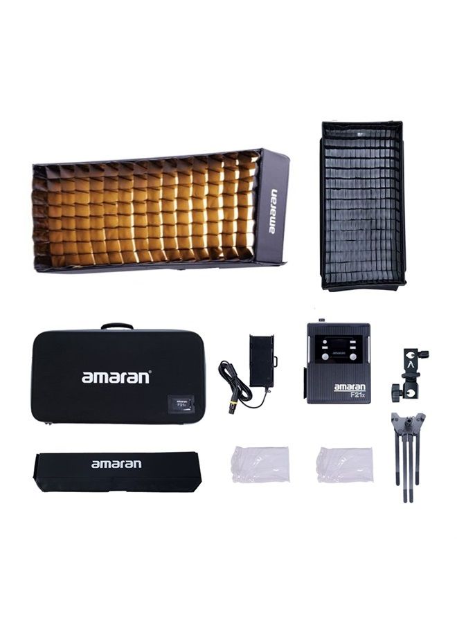Aputure Amaran F21x 100W Flex LED Light Mat, Bi-Color 2500K-7500K Video Light Support DMX Sidus Link App Control for Video Photography - Image 1