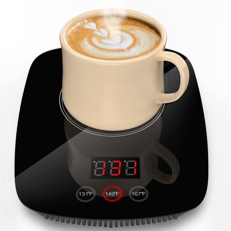 YEOSEN Coffee Mug Warmer,Upgrade Coffee Cup Warmer with 3 Temperature Setting, Adjustable Temperature Beverage Warmer with Auto Shut Off (Without Mug) - Image 1