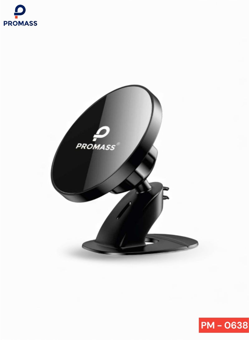 بروماس حامل هاتف جوال للسيارة【مناسب لـماجسيف】حامل هاتف قابل للتعديل ماجسيف للسيارة ايفون مغناطيسي, استند جوال مغناطيسي (دوران 360° درجة), قوة مغناطيس عالية و آمنه للهاتف أثناء القيادة متوافق مع ايفون وجالكسي وهواوي وغيرها, مناسب لهاتف ايفون 17/16/15، سامسونج S25/S24 - Image 1