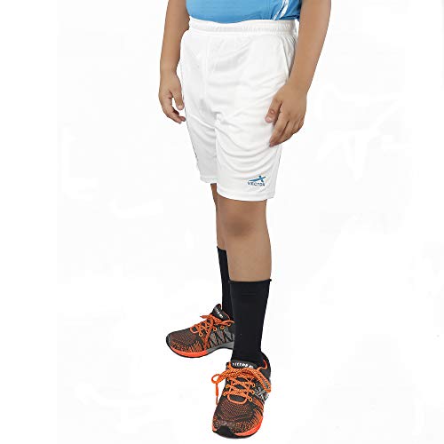 Vector X VSK-005 Polyester Material Shorts for Kids (White, 28) - Image 2