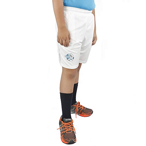 Vector X VSK-005 Polyester Material Shorts for Kids (White, 28) - Image 3
