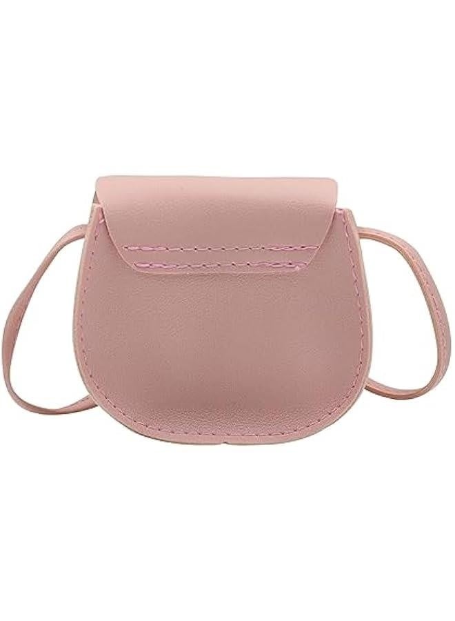 Little Crossbody Bag Purse Mini Single-Shoulder Bag Handbag Pouch Coin Purse for Women Girls Toddler,Pink Flower Purse - Image 5