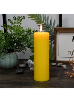 Zest Candle Pillar Candle, 3 by 9-Inch, Yellow - pzsku/Z51D49077079B70A6A8E0Z/45/_/1731696548/5e193777-1f6c-4448-93af-c1dabfea7ced