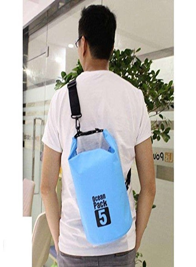 VEPSON Jigva 5 Liter Waterproof Ocean Pack Dry Bag Camping Swimming Bag - Image 3