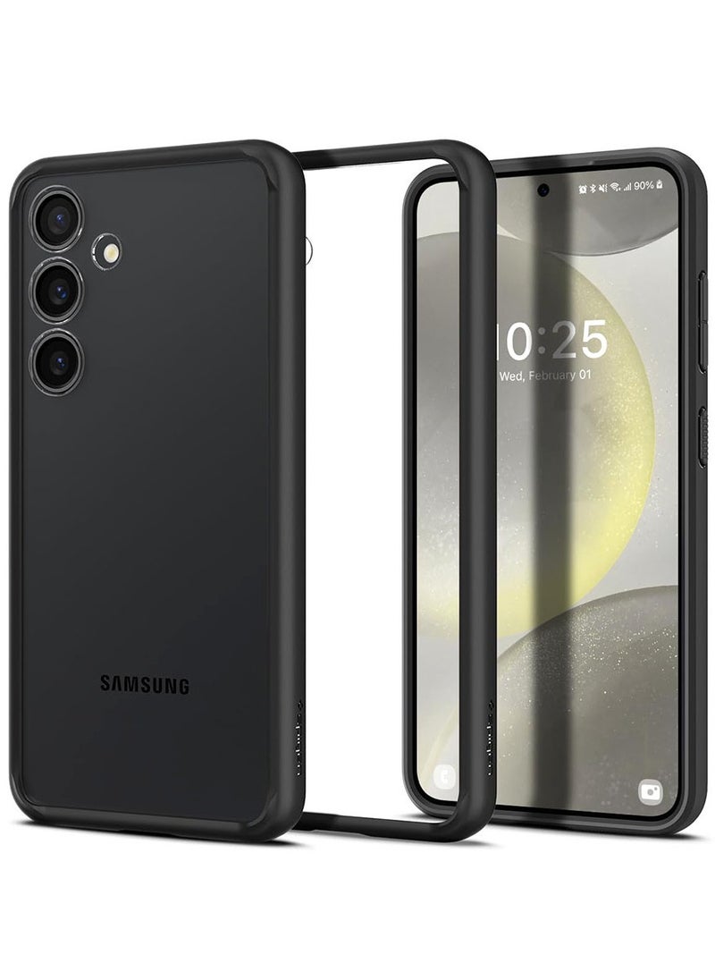 Spigen Ultra Hybrid for Samsung Galaxy S24 case cover (2024) - Matte Black  - Image 1