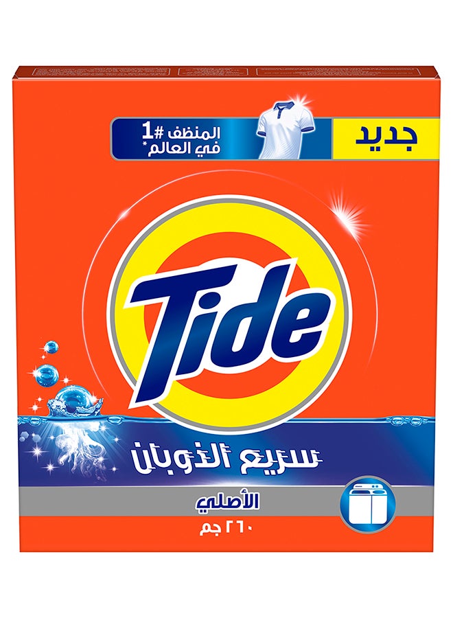 Tide Original Laundry Detergent Powder Semi-Automatic 260g - Image 1
