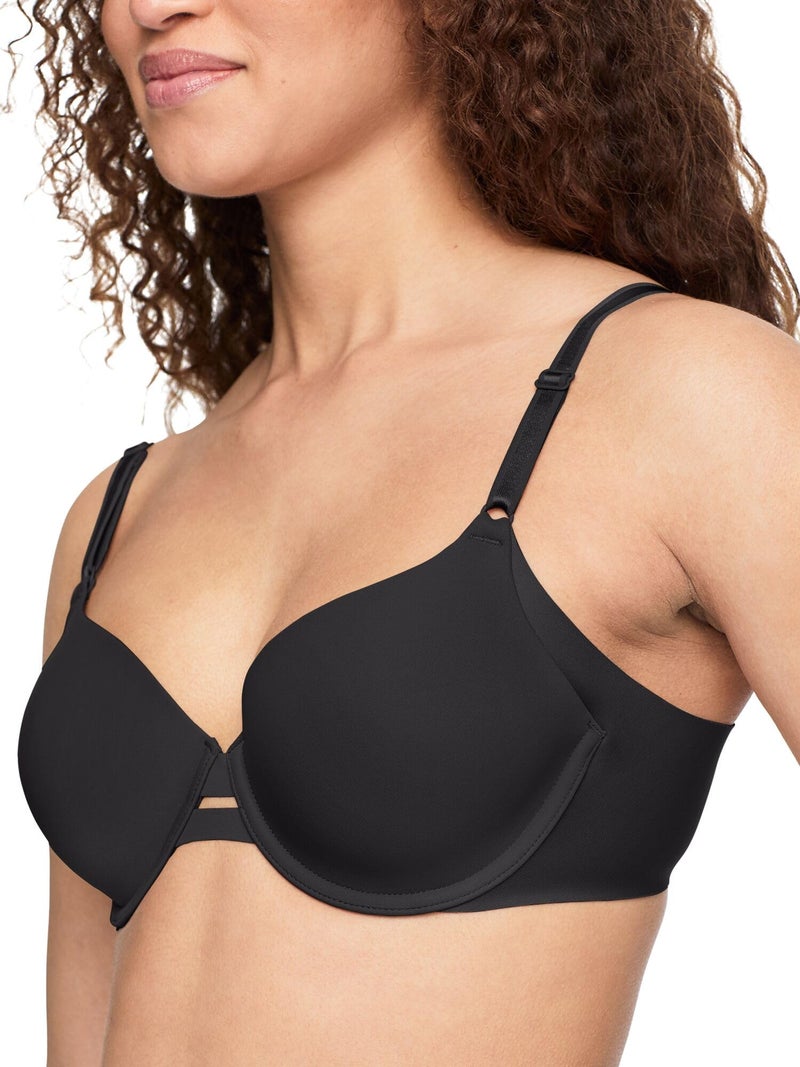 Warner's Women's Blissful Benefits NO Side Effects Underwire Bra, Black, 36C - Image 1