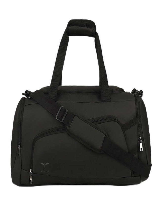 Impulse Victory Pack 33L Waterproof Gym & Travel Duffel Bag Made with Premium Vegan Leather, Shoe Compartment, Detachable Shoulder Strap, Padded Base & Durable Zippers - Image 1