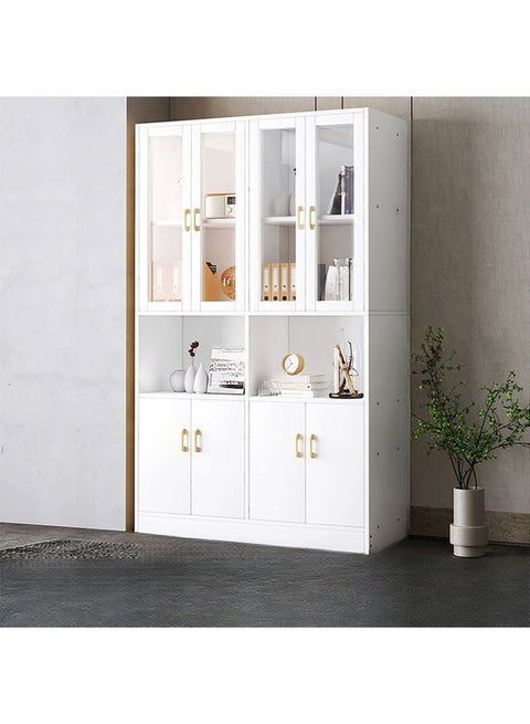 Multi-Layer Storage Bookshelf Rack Stylish Living Room Home Storage & Display Cabinet