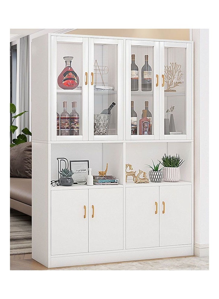 keke Multi-Layer Storage Bookshelf Rack Stylish Living Room Home Storage & Display Cabinet - Image 3