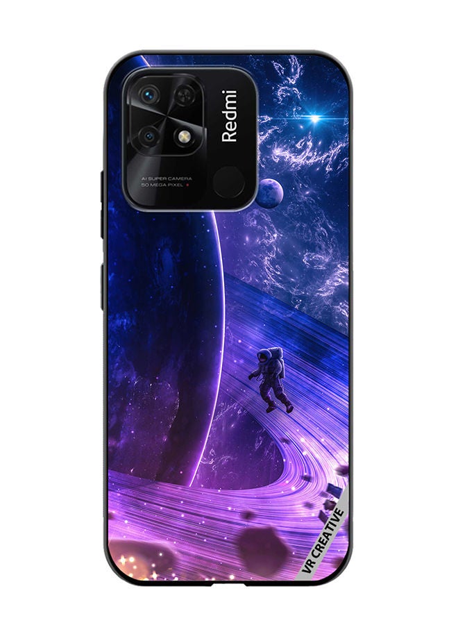 VR CREATIVE Protective Case Cover For Xiaomi Redmi 10C Galaxy Space Digital Design Multicolour - Image 1