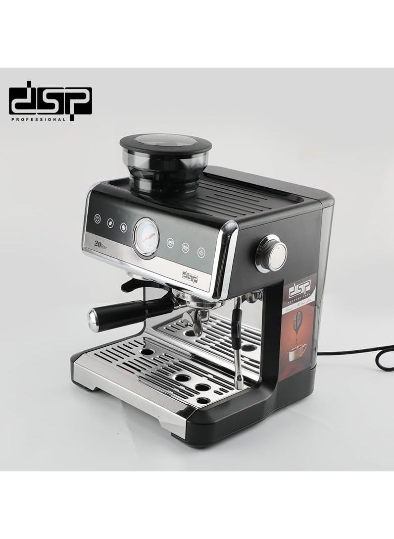 دي اس بي DSP 2in1 Espresso Coffee Maker 2.6L  - Image 2