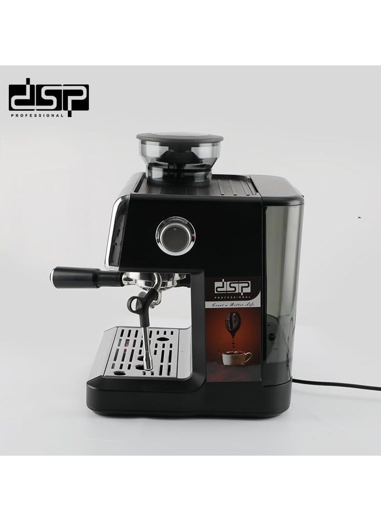 دي اس بي DSP 2in1 Espresso Coffee Maker 2.6L  - Image 3