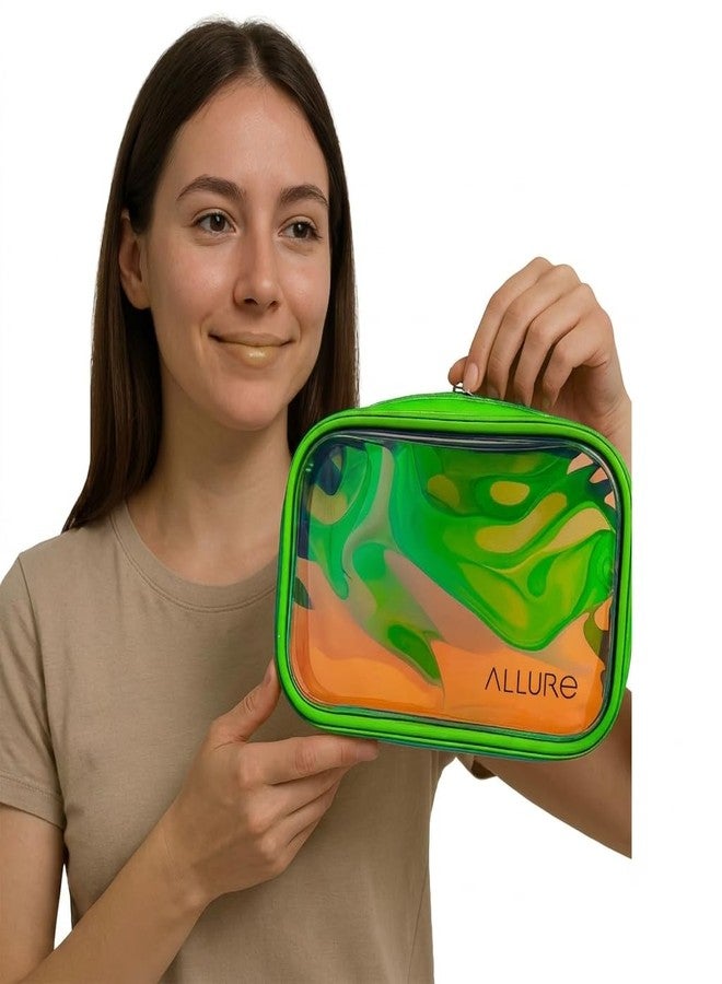 ألور حقيبة مكياج صغيرة خضراء هولوغرافية من ألور - AV-15 - Image 2