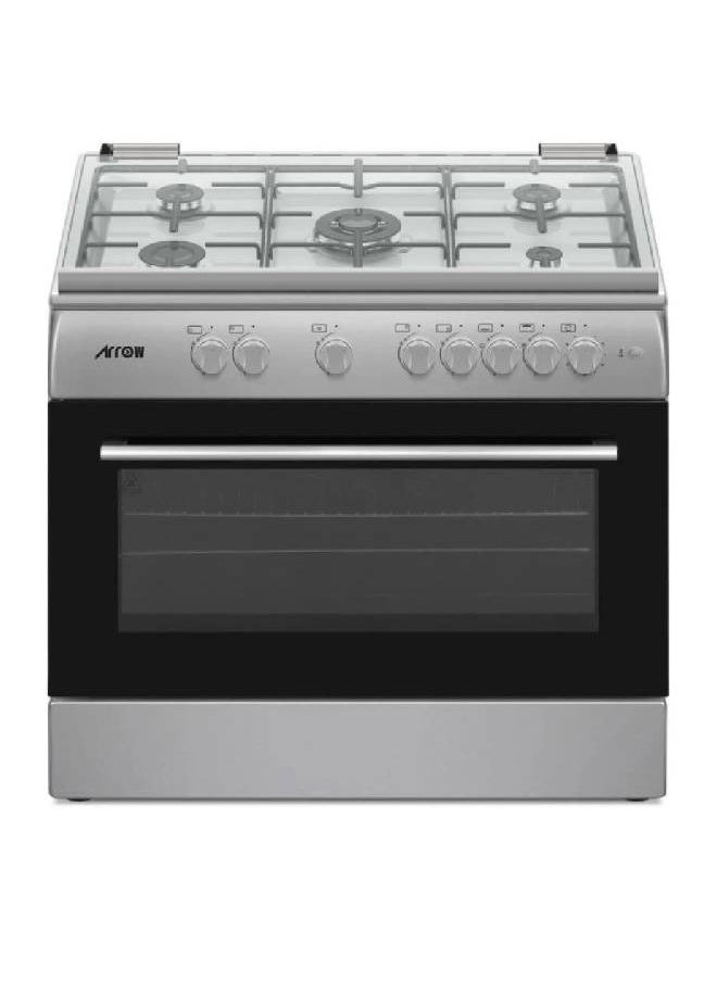 Arrow 5 Burner Hob - Oven & Grill - Full Safety - 90x60 cm - Made in Egypt - RO-9060GSF  - Image 3