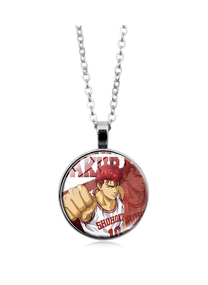 KUYING New Slam Dunk Pendant Sweater Chain Jewelry 