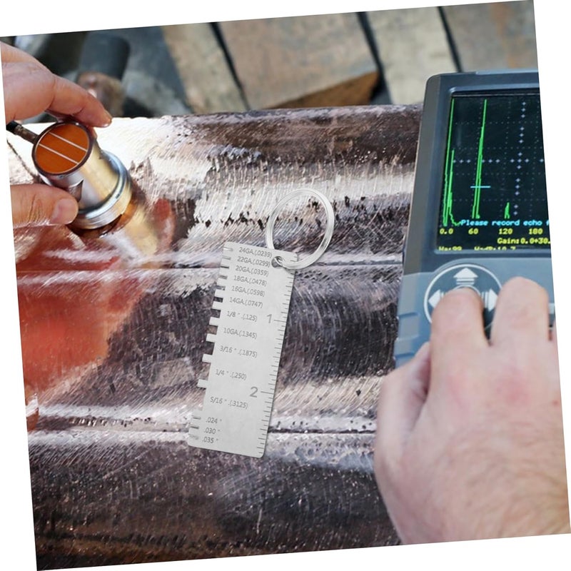 Metal Thickness Gauge Tool for Welding Stainless Steel and Cable Measurement - Image 5