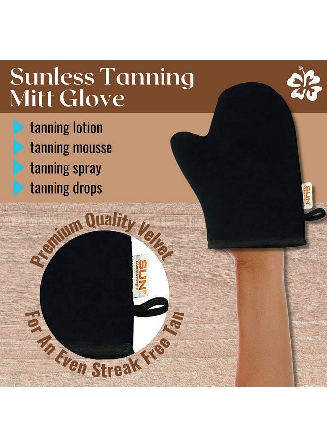 Sun Laboratories by Giesee Sun Laboratories By Giesee Tanning Mitt - Deluxe Self Tanning Mitt, Lotion Applicator, and Glove Set for Easy Application - Sunless Tanning Lotion for Smooth, Even Tan  - Image 3