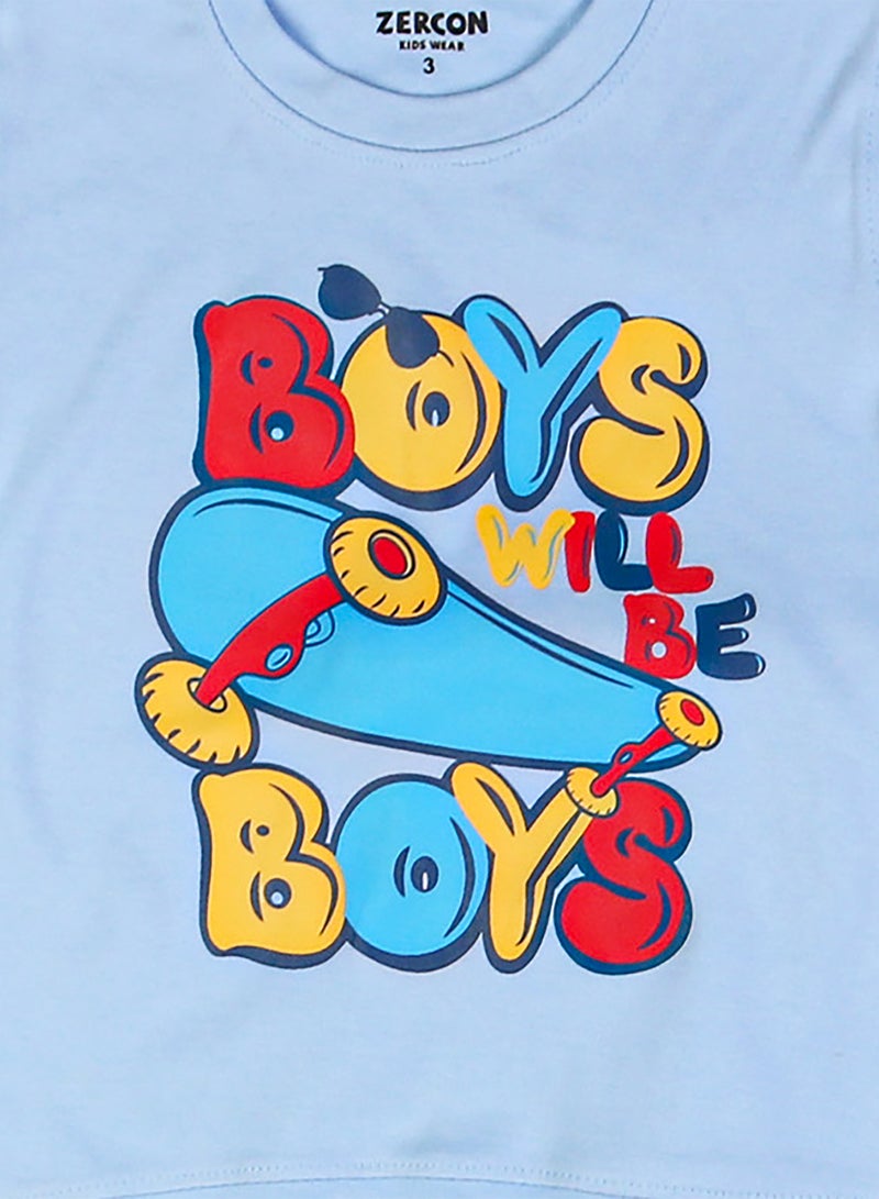 Zercon Autumn Pajama Set for Boys 2187 - Image 2