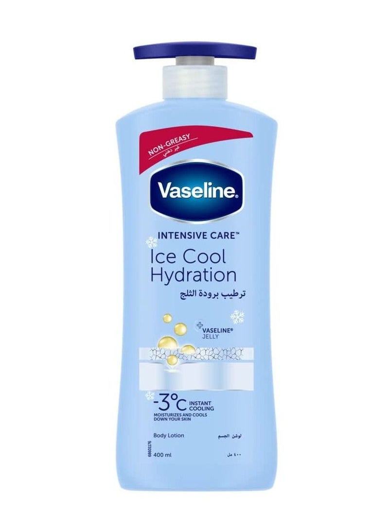 Vaseline Intensive Care Body Lotion Ice Cool Hydration 400ml