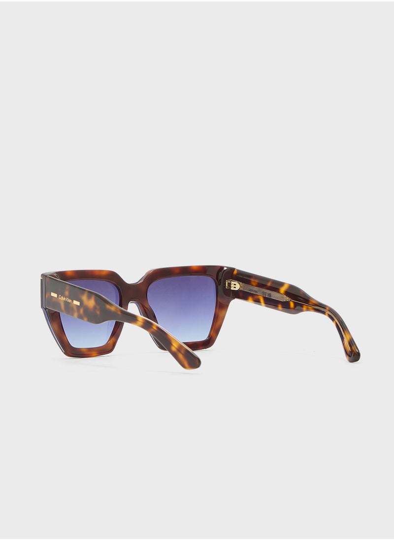 CALVIN KLEIN Modified Rectangle Sunglasses  - Image 3