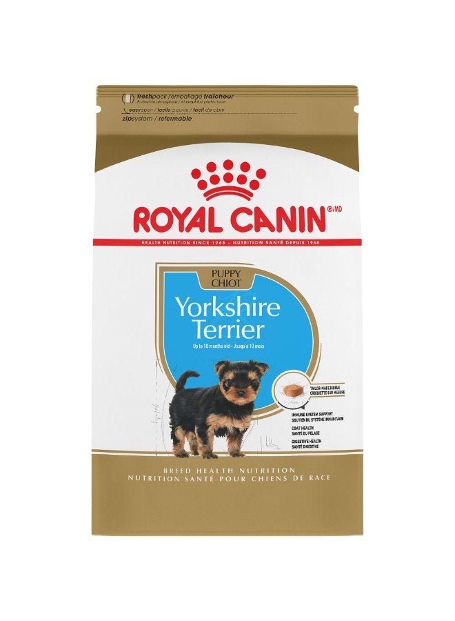 Royal Canin Yorkshire Terrier Puppy Breed Specific Dry Dog Food, 2.5 Lb. Bag - Image 1