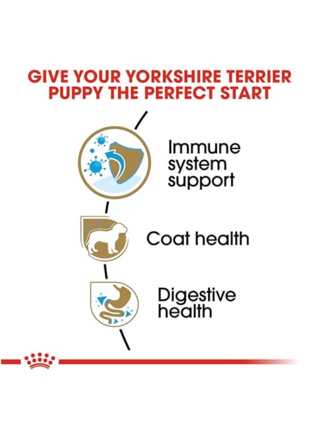 Royal Canin Yorkshire Terrier Puppy Breed Specific Dry Dog Food, 2.5 Lb. Bag - Image 5