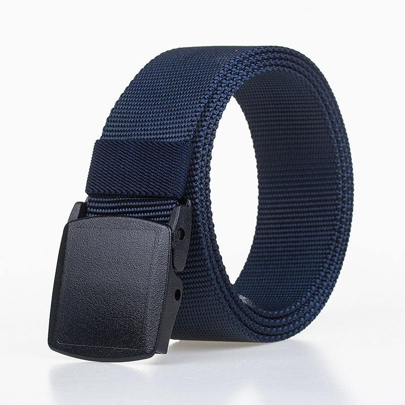 YKK Nylon Belt No-Metal Unisex Tactical Royal Blue  - Image 1
