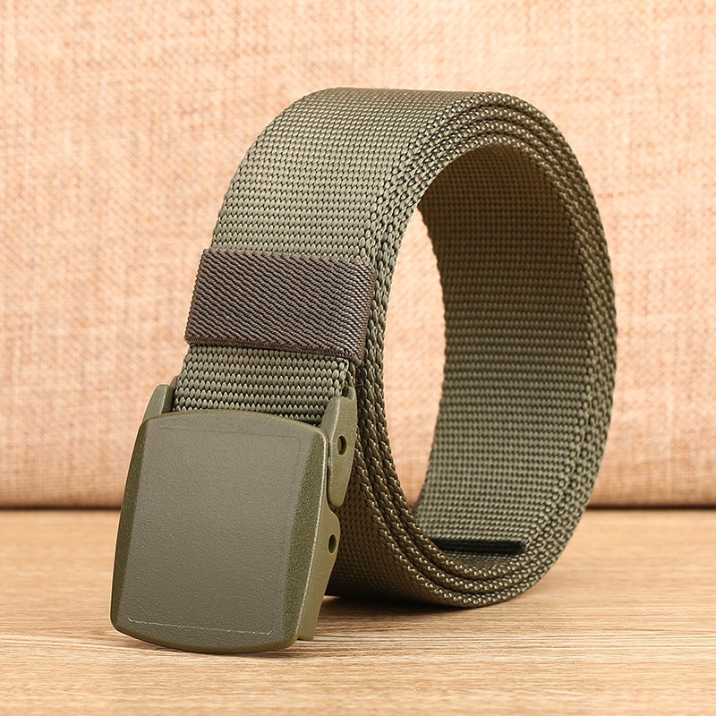 YKK Nylon Belt No-Metal Unisex Tactical Royal Blue  - Image 3