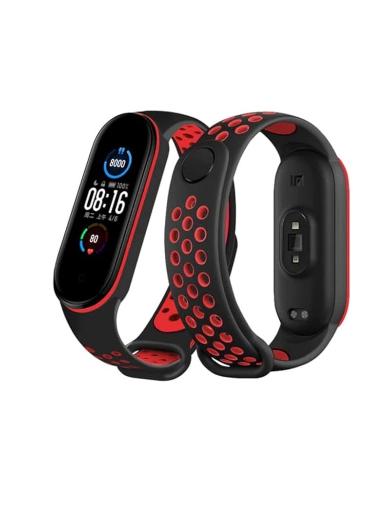 Replacement Strap Compatible with Xiaomi Mi Band 3 / Mi Band 4 Strap Wristband Sport Replacement Strap Compatible with Xiaomi Mi Band 3/4 - Image 1