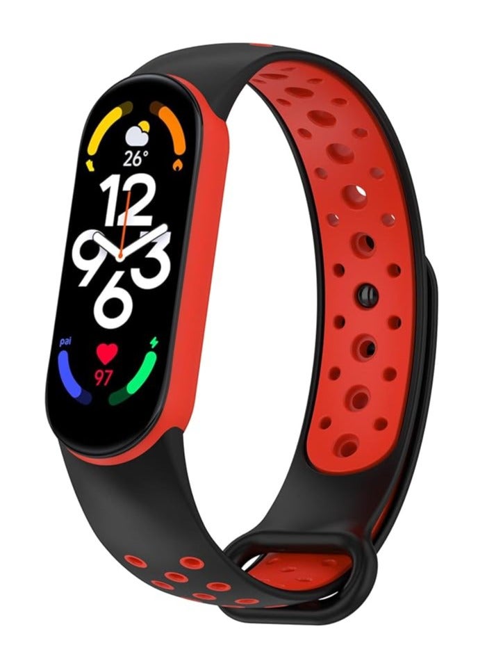 Replacement Strap Compatible with Xiaomi Mi Band 3 / Mi Band 4 Strap Wristband Sport Replacement Strap Compatible with Xiaomi Mi Band 3/4 - Image 2